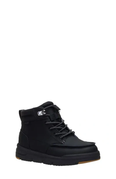 Hey Dude Kids' Bradley Ii Water Repellent Classic Boot In Black