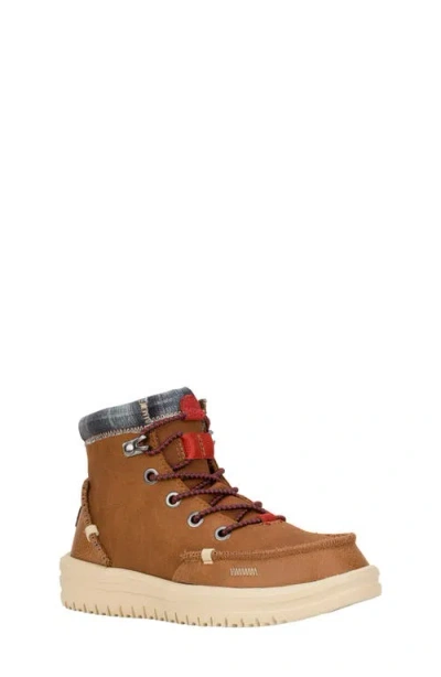 Hey Dude Kids' Bradley V Classic Boot In Brown