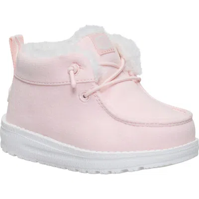 Hey Dude Kids' Lil Dude Cozy Slip On In Pink