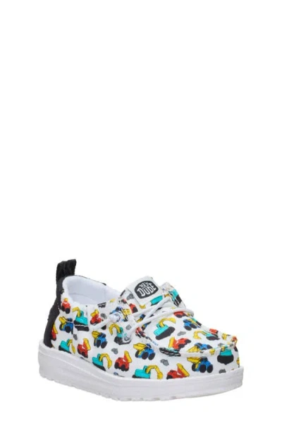 Hey Dude Kids' Lil Dude Slip On In White