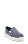 Hey Dude Kids' Sunapee Slip-on Sneaker In Gray