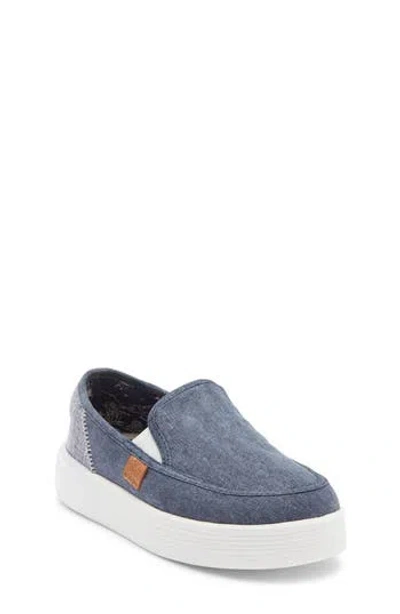 Hey Dude Kids' Sunapee Slip-on Sneaker In Gray