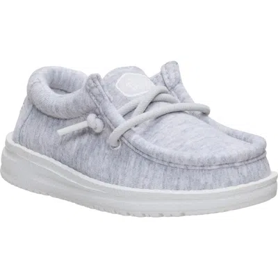 Hey Dude Babies'  Kids' Wally Stretch Jersey Slip-on In Gray