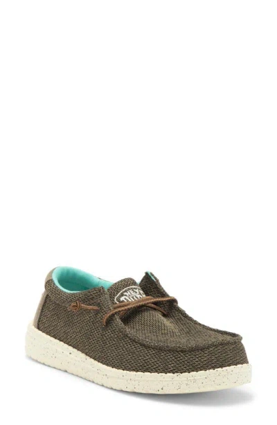 Hey Dude Kids' Wendy Boat Shoe In Sox Musk