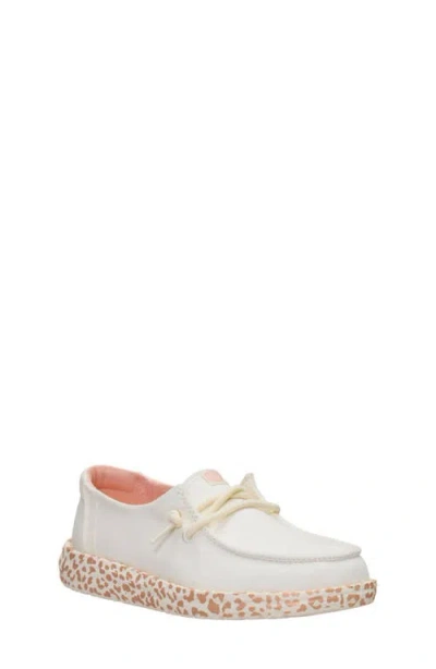 Hey Dude Kids' Wendy Metallic Slip On In Neutral