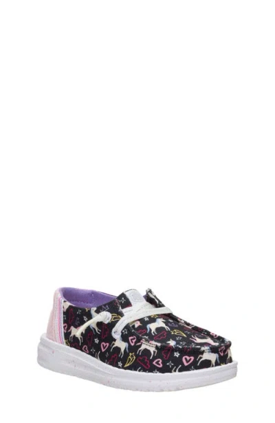 Hey Dude Babies'  Kids' Wendy Unicorn Stars Slip-on In Animal Print