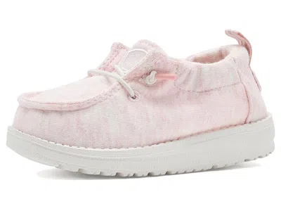 Hey Dude Kids' Lildude Slip-on Stretch Jersey (infant/toddler) Girl's Shoes Light Pink : 2 Infant M