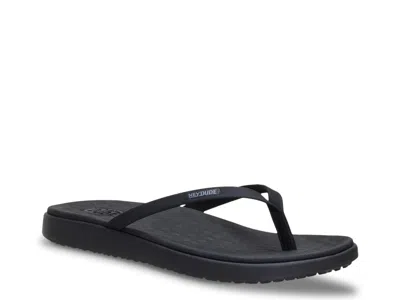Hey Dude Maui Breeze Flip Flop In Black
