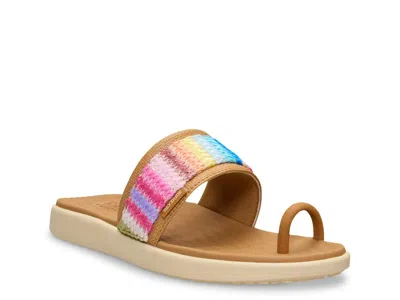 Hey Dude Maui Breeze Toe Loop Sandal In Multi
