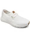 Hey Dude Men's Sirocco Neutrals Casual Sneakers From Finish Line In White,gum