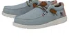 Hey Dude Men's Wally Americana Slip-on Shoes In Denim Stripe In Multi