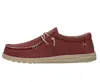 Hey Dude Men's Wally Braided Sneakers In Red In Multi
