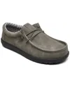 HEY DUDE MEN'S WALLY CLASSIC SLIP-ON CASUAL MOCCASIN SNEAKERS FROM FINISH LINE