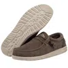 Hey Dude Men's Wally Corduroy Shoes In Corduroy Walnut