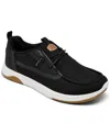 Hey Dude Men's Wally Drift Mesh Casual Sneakers From Finish Line In Black