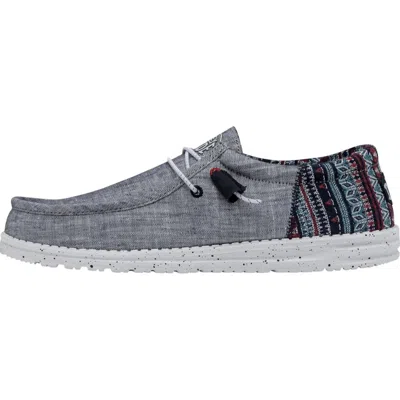 Hey Dude Men's Wally Funk Shoes In Jacquard Tribe In Multi