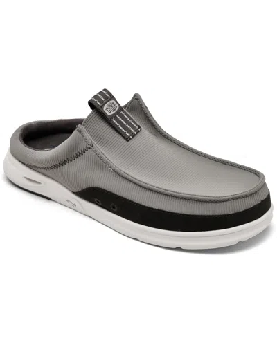 Hey Dude Men's Wally Hey2o Slip-on Casual Sneakers From Finish Line In Gray