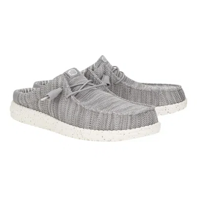 Hey Dude Wally Slip Stretch Sox In Gray