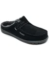 Hey Dude Men's Wally Slip Warmth Slippers From Finish Line In Black