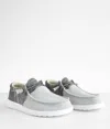 Hey Dude Men's Wally Sox Shoes In Funk Slate