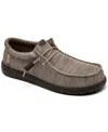 Hey Dude Men's Wally Stretch Sox Slip-on Casual Moccasin Sneakers From Finish Line In Gray
