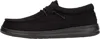 Hey Dude Men's Wally Work Sneakers In Triple Black In Black