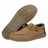 Hey Dude Men's Wally Workwear Casual Shoes In Tan In Brown