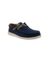 Hey Dude Men's Wally Workwear Shoe In Blue