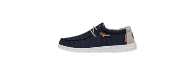Hey Dude Mens Wally Eco Stretch Loafer - Orion Blue