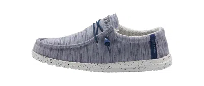 Hey Dude Mens Wally Stretch Loafer In Gray