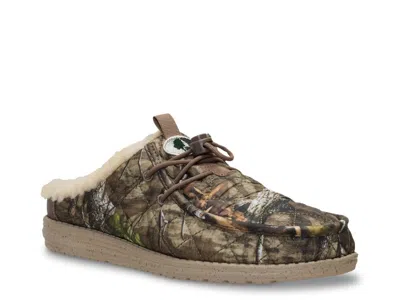 Hey Dude Mossy Oak Cr Wally Camp Slipon In Multi