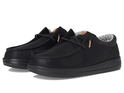 Hey Dude Paul Classic (little Kid/big Kid) Boys Shoes Black/black : 13 Little Kid M, Synthetic