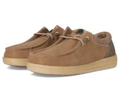 Hey Dude Paul Classic (little Kid/big Kid) Boys Shoes Nut : 5 Big Kid M, Synthetic In Brown