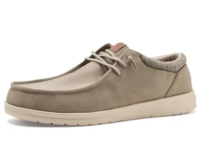 Hey Dude Paul Classic Men's Lace-up Boots Taupe Grey: 14 M In Neutral