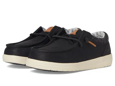Hey Dude Kids' Paul Classic (toddler) Boys Shoes Black : 6 Toddler M, Synthetic