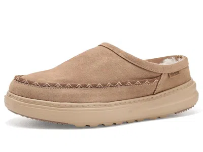 Hey Dude Remi Toastee Clog Suede Women's Sandals Tan: 10 M In Multi