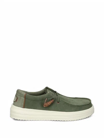 Hey Dude Rev Loafers In Green