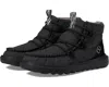Hey Dude Reyes 40182-060 Boot Women's Us 8 Black Moc Toe Comfort Slip-on Rhs4146