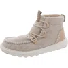 Hey Dude Reyes Boot Womens Wool Slip On Ankle Boots In Grey