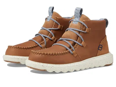 Hey Dude Reyes Boots Leather In Brown