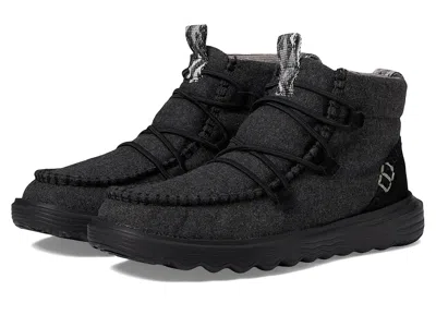 Hey Dude Reyes Boots Wool In Black