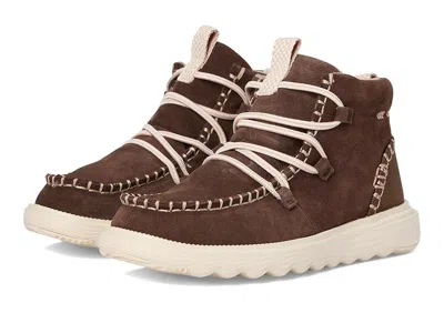 Hey Dude Reyes Suede In Brown