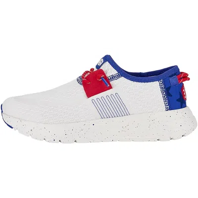 Hey Dude Sirocco 42665-4w9 Men's White Americana Slip-on Casual Shoes Uwu1036 In Multi