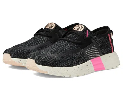 Hey Dude Sirocco Sport Stripe In Black