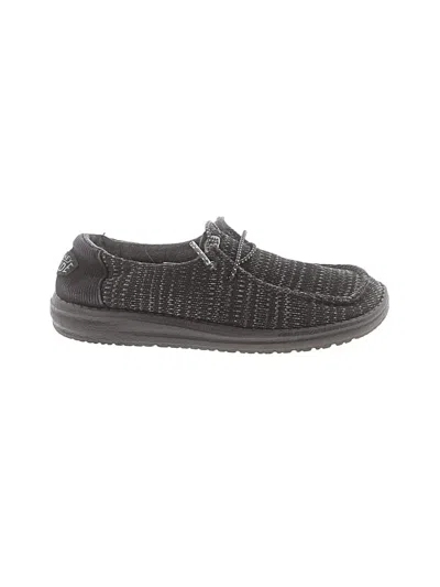 Pre-owned Hey Dude Kids' Sneakers In Black