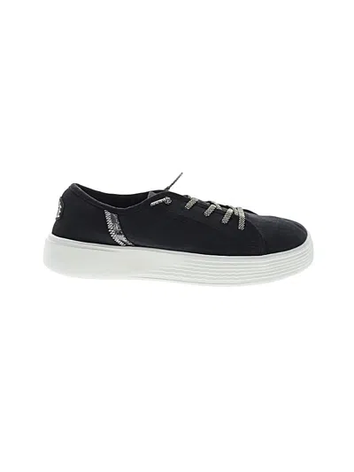 Pre-owned Hey Dude Sneakers In Black