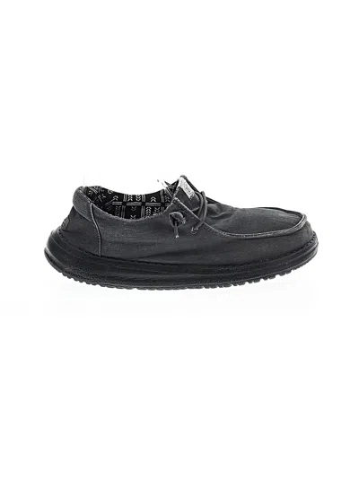 Pre-owned Hey Dude Sneakers In Black