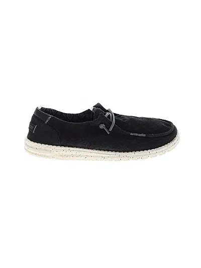 Pre-owned Hey Dude Sneakers In Black