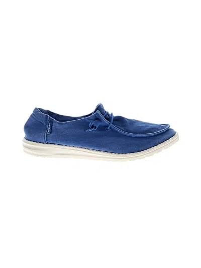Pre-owned Hey Dude Sneakers In Blue