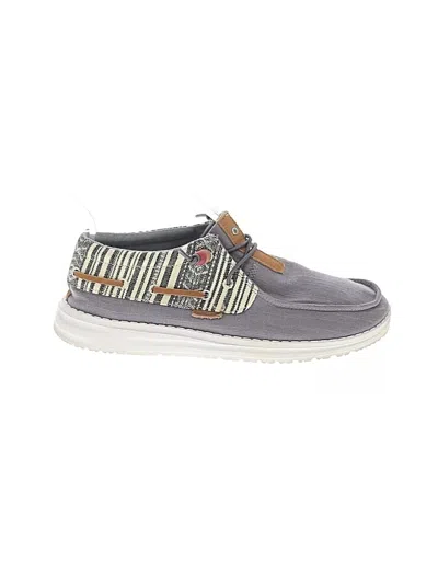 Pre-owned Hey Dude Sneakers In Gray